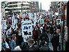 11:45 AM, the march has started for about 20 minutes.  No end in sight.