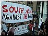 One of numerous groups - South Asians Against The War.