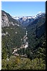 A spectacular view of Yosemite Valley