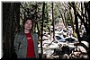 Patricia next to Bridalveil creek